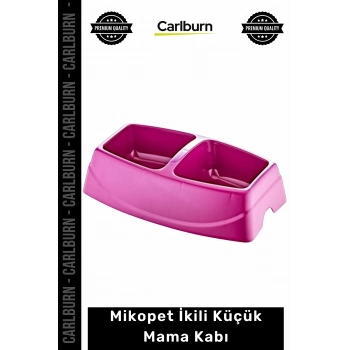 #MamaSuKabı Birinci Sınıf Plastik Sağlıklı Renkli İkili Küçük Kedi Köpek Beslenme Mama Su İstasyonu