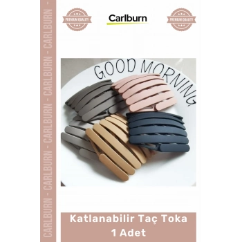 Özel Üretim Hafif Rahat Taşınabilir Pratik Zarif Şık Dayanıklı Saç Aksesuarı Katlanabilir Taç Toka
