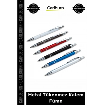 Özel Üretim Lüks Şık Tasarım Kurumsal Hediye Ofis Aksesuarı Kaliteli Metal Tükenmez Kalem Füme