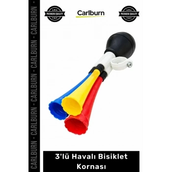 #Korna Yüksek Sesli Nostaljik Gidon Uyumlu Mekanik Puar Sağlam 3lü Havalı Bisiklet Kornası