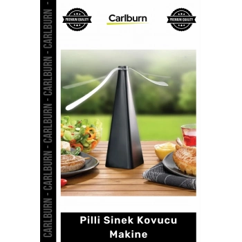 #SinekKovucu Piramit Gövde PVC Kanat Pervane Masa Üstü Taşınabilir Siyah Pilli Sinek Kovucu Makine