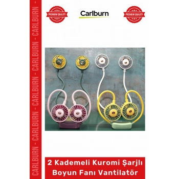 #Vantilatör Taşınabilir Esnek USB Sessiz Portatif 2 Kademeli Kuromi Şarjlı Boyun Fanı Vantilatör