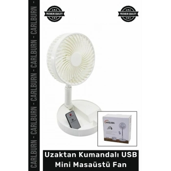 #Vantilatör Teleskopik Katlanır Şarjlı Sessiz Taşınabilir Uzaktan Kumandalı USB Mini Masaüstü Fan
