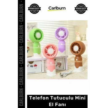 #Vantilatör Taşınabilir Kompakt Jet Şarjlı Masaüstü Güçlü Sessiz USB Telefon Tutuculu Mini El Fanı