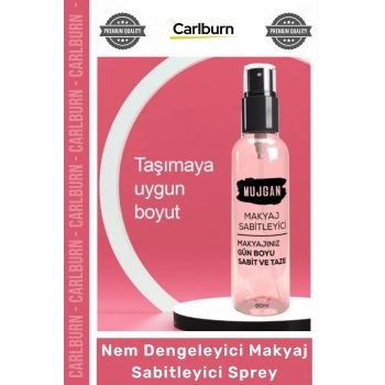 #MakyajSabitleyici Gün Boyu Kalıcı Taze Görünüm Nem Dengeleyici Pürüzsüz Makyaj Sabitleyici Sprey