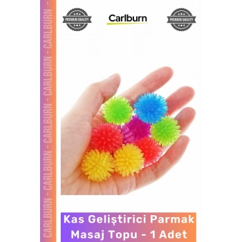 #Egzersiz El Egzersiz Terapi Rehabilitasyon Stres Giderici Kas Geliştirici Parmak Masaj Topu - 1 Adet