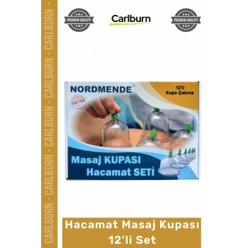 #HacamatSeti Profesyonel Vakumlu Pompalı Hijyenik Terapi Gereçleri Hacamat Masaj Kupası 12li Set