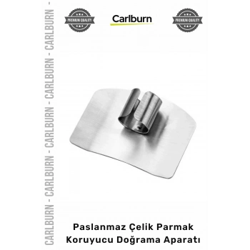 Özel Üretim Profesyonel Mutfak Kesim Sağlam Paslanmaz Çelik Parmak Koruyucu Doğrama Güvenlik Aparatı