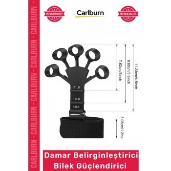 #ElYayı Profesyonel Fitness Spor Antrenman Ekipmanı Damar Belirginleştirici El Kas Bilek Güçlendirici