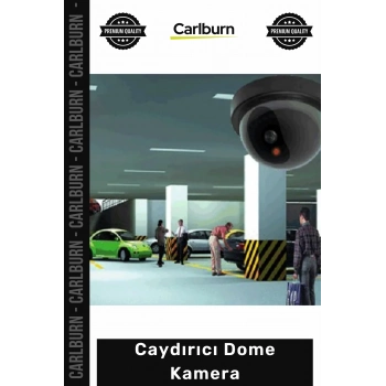 #Kamera Hareket Sensörlü Kırmızı Led Işıklı Montaj Dahil Güvenlik Caydırıcı Dome Kamera