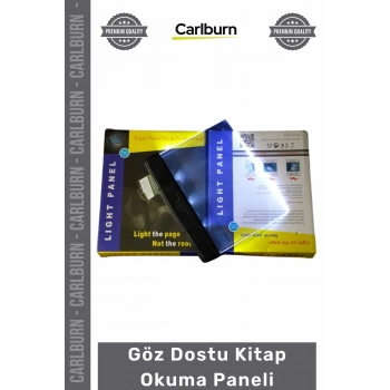 Özel Üretim LED Aydınlatmalı Şeffaf Taşınabilir Ergonomik Göz Dostu Gece Lambası Kitap Okuma Paneli