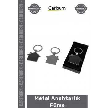 Özel Üretim Lüks Dayanıklı Şık Logolu Promosyon Kaliteli Aksesuar Hediye Metal Anahtarlık Füme