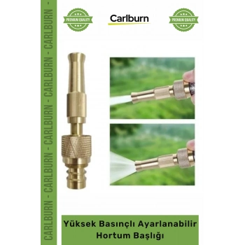 Özel Üretim Bakır Nipel Bahçe Araba Yıkama Aparatı Yüksek Basınçlı Ayarlanabilir Hortum Başlığı
