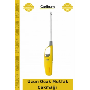 Özel Üretim Doldurulabilir Emniyet Kilitli Manyetolu Kaliteli Kamp Uzun Ocak Mutfak Çakmağı