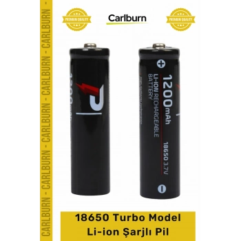 #Pil Orijinal 37 V 1200 Mah Şarj Edilebilir 18650 Turbo Model Liion Şarjlı Pillü USB Şarj Edil