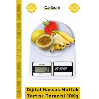 #Terazi Elektronik SF400 LCD Ekranlı Gram Dijital Hassas Mutfak Tartısı Mutfak Terazisi 10Kg
