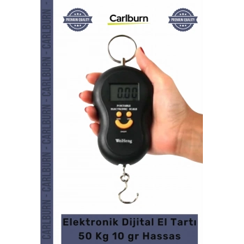 #Tartı Işıklı LCD Ekran Gülenyüz Elektronik Dijital El Kantarı 50 Kg Terazi Tartı 10 gr Hassas