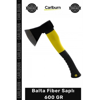 #BaltaKeskin Sağlam Kamp Baltası Odun Ağaç Kesme Kesim Ayırma Dağcı Balta Fiber Saplı 600 GR