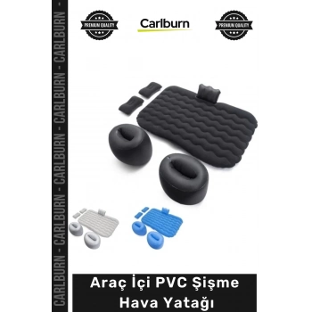 Premium SUV Araba Kamp Yatağı Arka Koltuk Konforlu Seyahat Uyku Minderi Araç İçi PVC Şişme Hava Yatağı