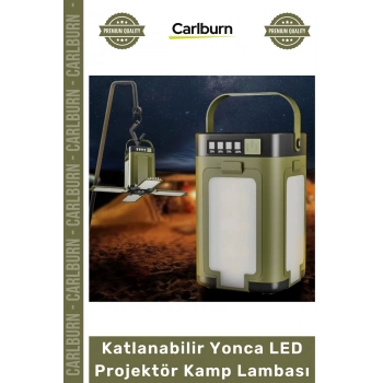 #SolarAydınlatma Solar Güneş Panelli Şarjlı USB Taşınabilir Katlanabilir Yonca LED Projektör Kamp Lambası