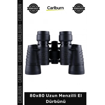 #Dürbün Profesyonel HD Görüntü Gece Görüşlü Avcılık Kamp Doğa Gözlem 80x80 Uzun Menzilli El Çift Dürbünü