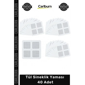 #SineklikYama Kendinden Yapışkanlı Tamir Kiti Pencere Kapı Onarım Seti Tül Sineklik Yaması 40 Adet