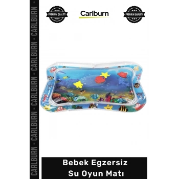 #SuMatı Fiziksel Zihinsel Geliştirici Tummy Time Karın Üstü Egzersiz Eğitici Bebek Su Oyun Matı