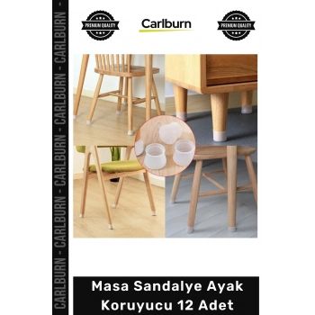 Özel Üretim Silikon Mobilya Zemin Çizilme Önleyici Esnek Kapak Masa Sandalye Ayak Koruyucu 12 Adet