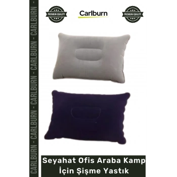 #Yastık Ortopedik Boyun Destekli Yumuşak Ergonomik Seyahat Ofis Araba Kamp İçin Şişme Yastık