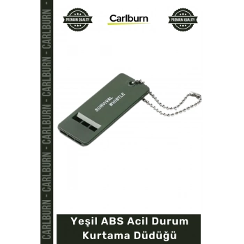 #Düdük Dayanıklı Yüksek Sesli Kamp Outdoor Survival Emniyet Yeşil ABS Acil Durum Kurtama Düdüğü