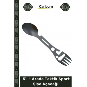 #Açacak Outdoor Kamp 2Li Paket PSKOOK 5İ 1 Arada Taktik Sport Şişe Açacağı Kombinasyonu