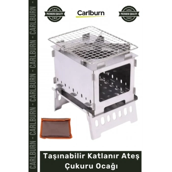#AteşÇukuru Kamp Piknik Bahçe Barbekü Odun Yakma Aparatı Taşınabilir Katlanır Ateş Çukuru Ocağı