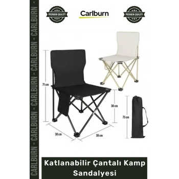 #Sandalye Dayanıklı Portatif Konforlu Piknik Bahçe Balıkçı Metal Pratik Katlanabilir Çantalı Kamp Sandalyesi
