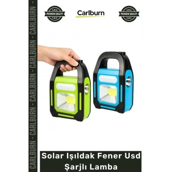 #ŞarjlıLamba Kamp Aydınlatma Güneş Panelli Taşınabilir Acil Led Solar Işıldak Fener Usd Şarj Lamba