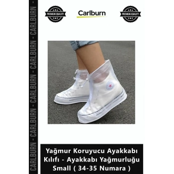 Özel Üretim PVC Yağmur Koruyucu Ayakkabı Kılıfı Ayakkabı Yağmurluğu Small 34-35 Numara