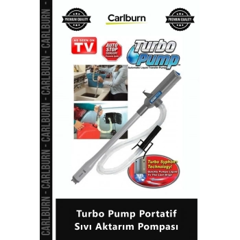 Özel Üretim Otomatik Kablosuz Akülü Sifonlu Güçlü Emişli Turbo Pump Portatif Sıvı Aktarım Pompası