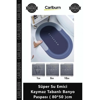 Özel Üretim Nappa Deri Hızlı Kuruyan Yumuşak Süper Su Emici Kaymaz Tabanlı Banyo Paspası 8050 cm