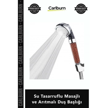 Özel Üretim Şık Banyo Tazyikli Filtreli Anyon Toplu Su Tasarruflu Masajlı Arıtmalı Duş Başlığı