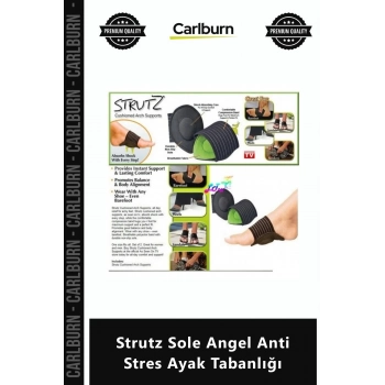 Özel Üretim Ortopedik Konforlu Bel Sırt Ağrısı Giderici Strutz Sole Angel Anti Stres Ayak Tabanlığı
