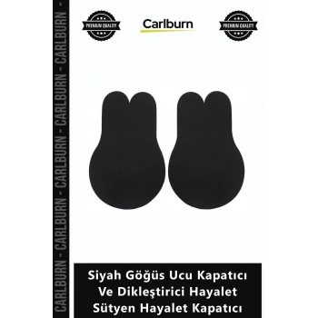 Özel Üretim Askısız Silikon Siyah Göğüs Ucu Kapatıcı Dikleştirici Hayalet Sütyen Hayalet Kapatıcı