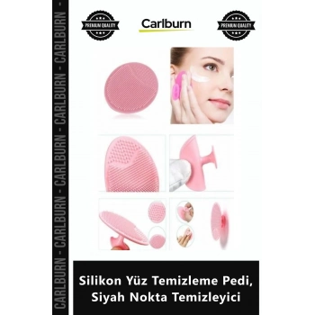Özel Üretim Yumuşak Peeling Etkili Cilt Bakım Silikon Yüz Temizleme Pedi Siyah Nokta Temizleyici