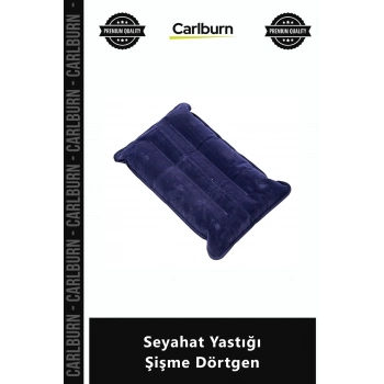 Özel Üretim Boyun Destekli Konforlu Ortopedik Ergonomik Pratik Yumuşak Seyahat Yastığı Şişme Dörtgen