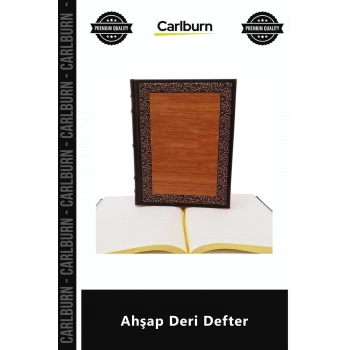 Özel Üretim Hediyelik şiye Özel Şık Tasarım Kaliteli 360 Sayfa 24x17 cm Ölçü Ahşap Deri Defter
