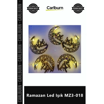 Özel Üretim Gün Işığı 2 Kademeli 2M 10 Led Pilli Dekoratif Süsleme Şık Ramazan Led Işık MZ3018