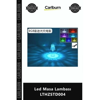 Özel Üretim Şarjlı Uzaktan Kumandalı 16 Renk Dekoratif Gece Aydınlatması Led Masa Lambası LTHZSTD004