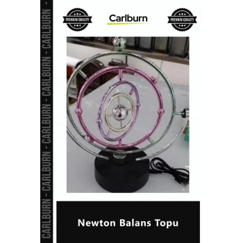 Özel Üretim Masaüstü Dekoratif Usb Pilli Hareketli Fizik Denge Momentum Metal Newton Balans Topu