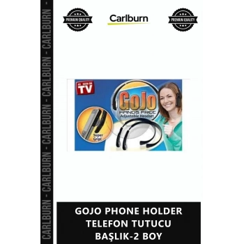 Özel Üretim Ayarlanabilir Kafa Tipi Pratik Yedek Aparatlı GOJO PHONE HOLDER TELEFON TUTUCU BAŞLIK2 B