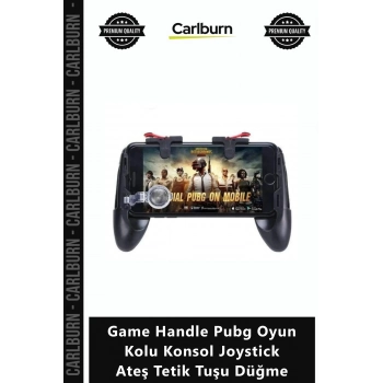 Özel Üretim Mobil Telefon Ergonomik Game Handle Pubg Oyun Kolu Konsol Joystick Ateş Tetik Tuşu Düğme