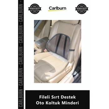 Özel Üretim Ortopedik Masajlı Bel Yastığı Terletmez Konforlu Fileli Sırt Destek Oto Koltuk Minderi
