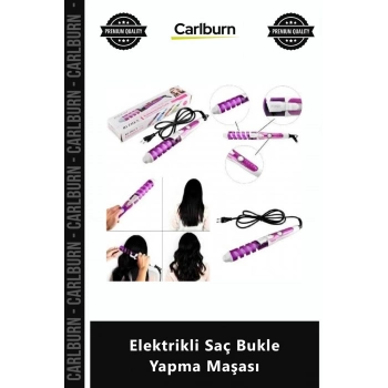 Özel Üretim Profesyonel Hızlı Isınan Seramik Gövde Dalga Yapıcı Elektrikli Saç Bukle Yapma Maşası